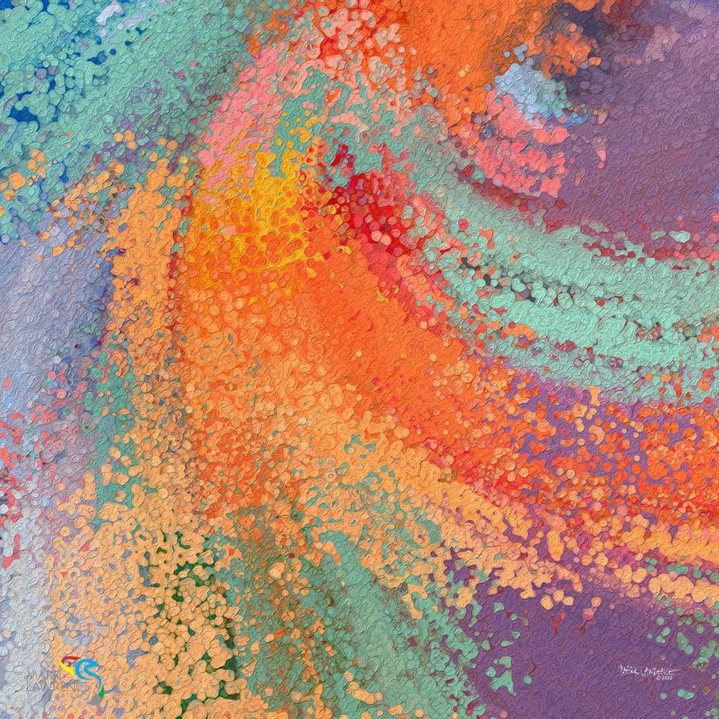 Psalm 139:16. God's Plan For Me. Limited Edition Christian Modern Art. Ultra-hand embellished and textured with rich brush strokes by the artist. Signed & numbered brightly colored Christian abstract art. Your eyes saw my substance, being yet unformed. And in Your book they all were written, The days fashioned for me, When as yet there were none of them.