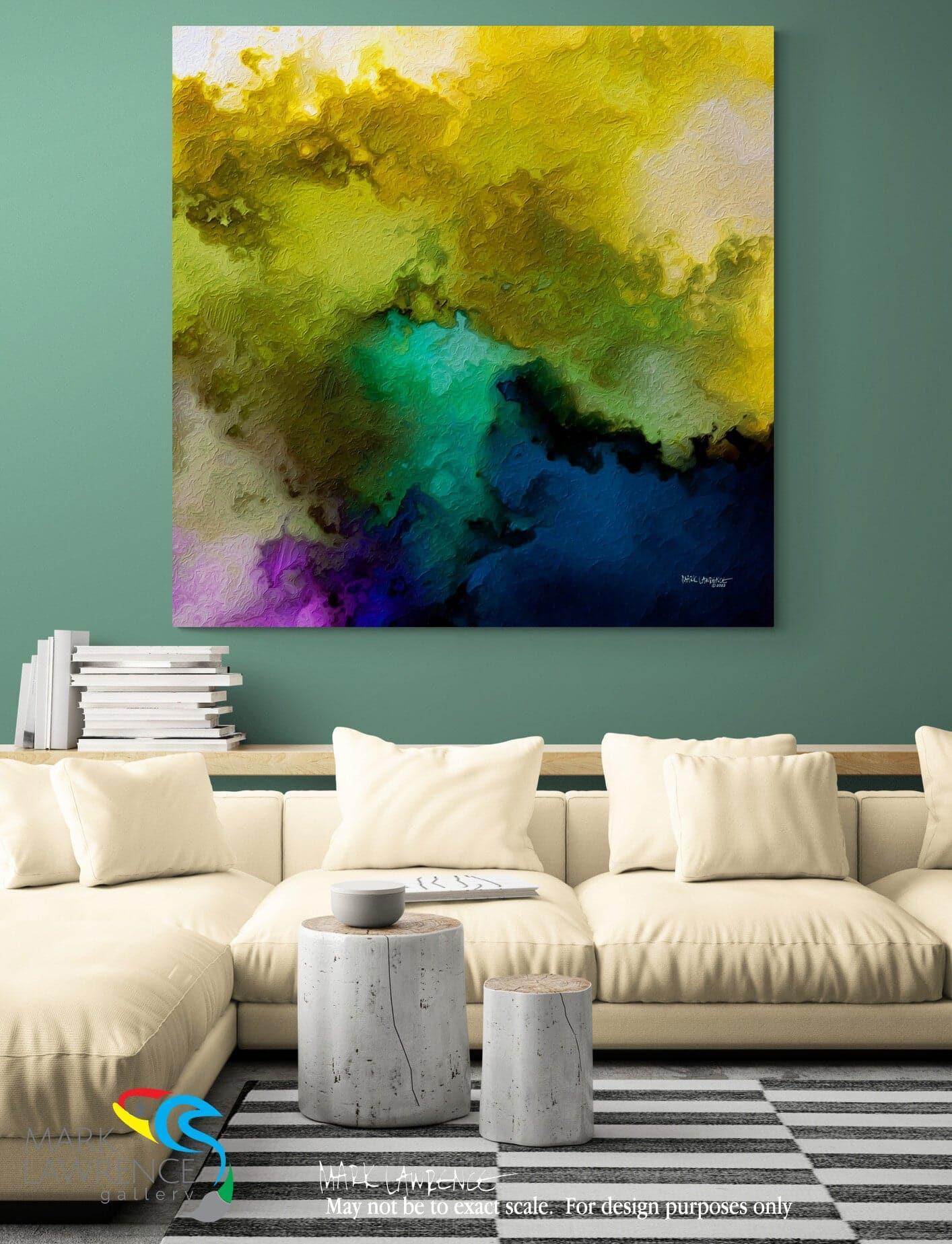 Interior Design Inspiration- Psalm 34:19. The Dark Moments In Our Life. Limited Edition Christian Modern Art. Ultra-hand embellished and textured with rich brush strokes by the artist. Signed & numbered brightly colored Christian abstract art. Many are the afflictions of the righteous, But the Lord delivers him out of them all.
