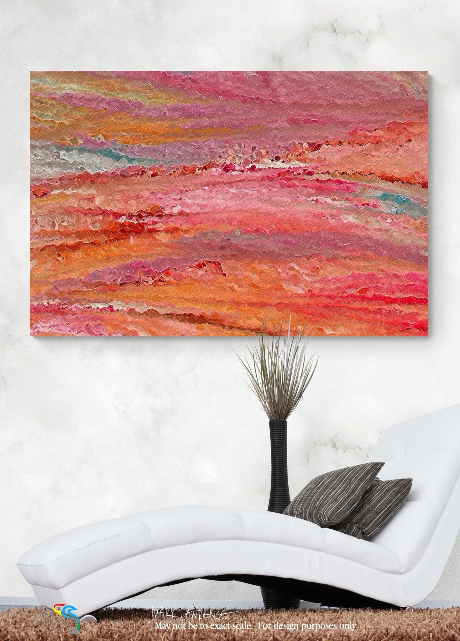 Interior Design Inspiration. Psalm 37:6. Relax In Jesus. Limited Edition Christian Modern Art. Ultra-hand embellished and textured with rich brush strokes by the artist. Signed & numbered brightly colored Christian abstract art. He shall bring forth your righteousness as the light, and your justice as the noonday. Psalm 37:6