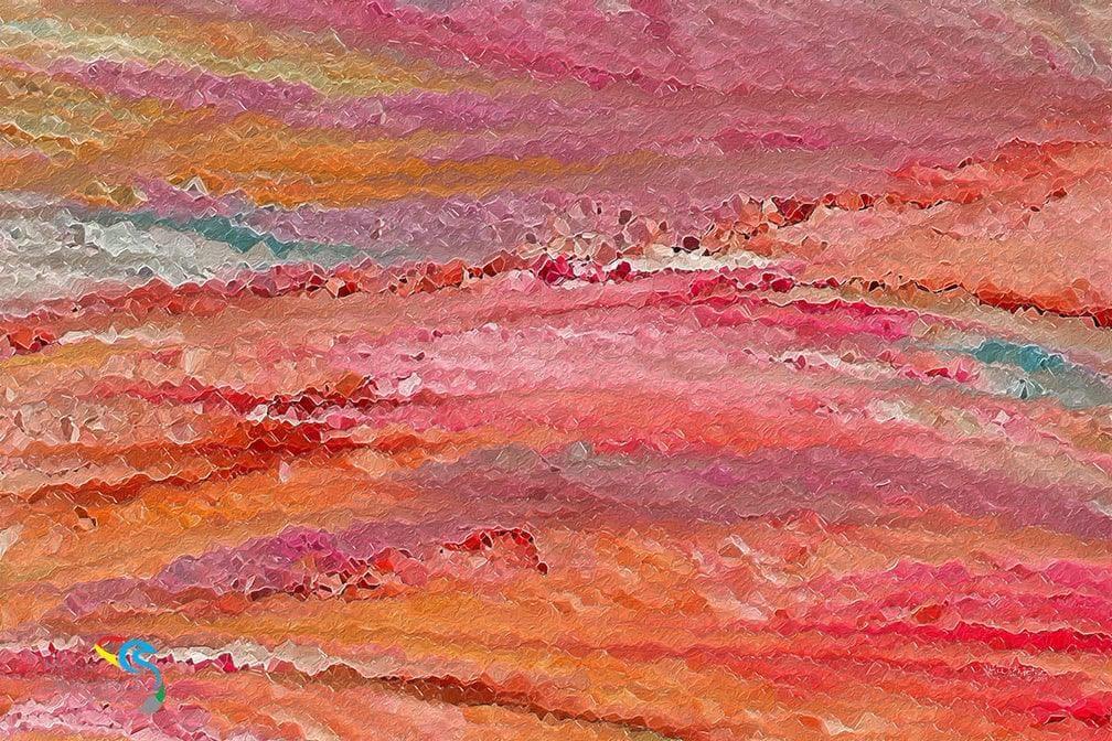 Psalm 37:6. Relax In Jesus. Limited Edition Christian Modern Art. Ultra-hand embellished and textured with rich brush strokes by the artist. Signed & numbered brightly colored Christian abstract art. He shall bring forth your righteousness as the light, and your justice as the noonday. Psalm 37:6