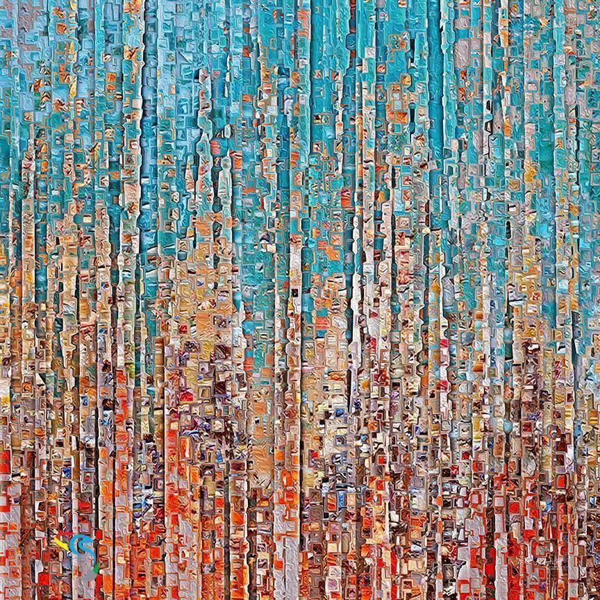 Psalm 8:5. Crowned With Glory And Honor. Limited Edition Christian Modern Art. Ultra-hand embellished and textured with rich brush strokes by the artist. Signed & numbered brightly colored Christian abstract art. Find Art That Speaks To You! For You have made him a little lower than the angels, And You have crowned him with glory and honor. Psalm 8:5