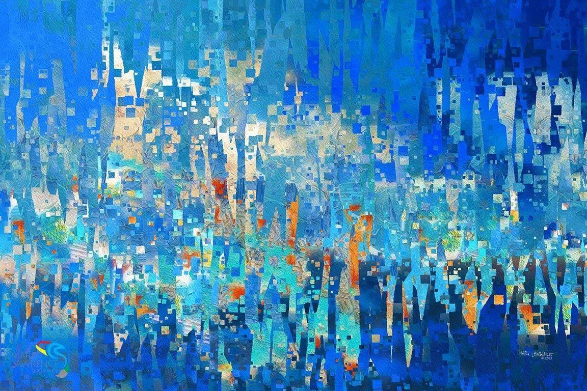 Romans 12:12. Rejoicing In Hope. Limited Edition Christian Modern Art. Ultra-hand embellished and textured with rich brush strokes by the artist. Signed & numbered brightly colored Christian abstract art. Find Art That Speaks To You! Rejoicing in hope, patient in tribulation, continuing steadfastly in prayer.