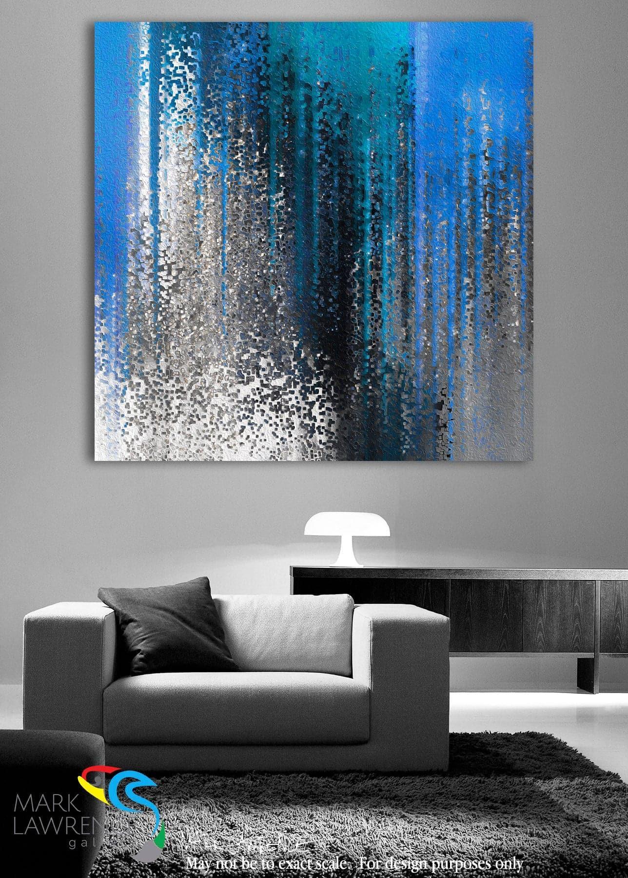 Interior Design Inspiration- Romans 8:2. Set Free In Jesus. Limited Edition Christian Modern Art. Ultra-hand embellished and textured with rich brush strokes by the artist. Signed & numbered brightly colored Christian abstract art. For the law of the Spirit of life in Christ Jesus has made me free from the law of sin and death. Romans 8:2