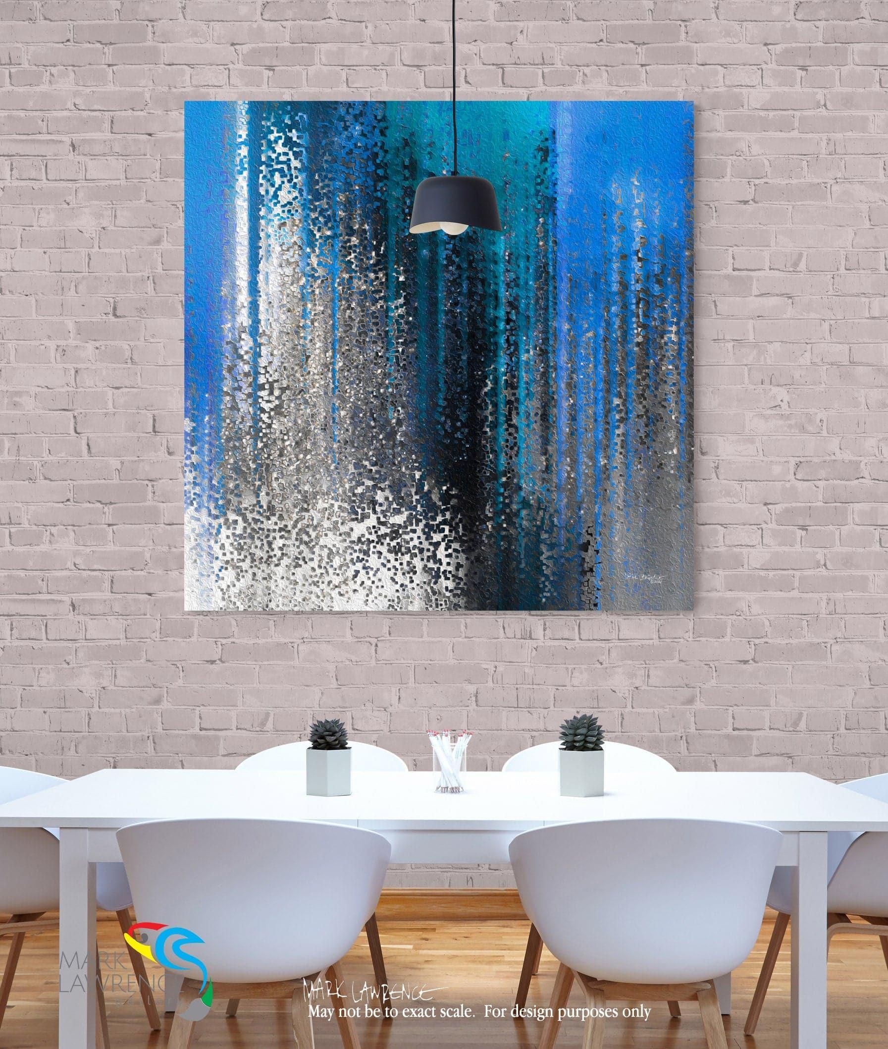 Interior Design Inspiration- Romans 8:2. Set Free In Jesus. Limited Edition Christian Modern Art. Ultra-hand embellished and textured with rich brush strokes by the artist. Signed & numbered brightly colored Christian abstract art. For the law of the Spirit of life in Christ Jesus has made me free from the law of sin and death. Romans 8:2