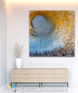 Interior Design Inspiration- Hebrews 4:15-16. God's Grace In Loneliness. Limited Edition Christian Modern Art. Ultra-hand embellished and textured. Signed & numbered brightly colored Christian abstract art.  For we do not have a High Priest who cannot sympathize with our weaknesses, but was in all points tempted as we are, yet without sin. Let us therefore come boldly to the throne of grace, that we may obtain mercy and find grace to help in time of need.