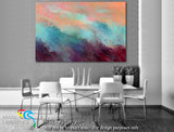 Interior Design Inspiration- James 1: 1-2 Joyful Endurance. Limited Edition Christian Modern Art. Hand embellished & textured giclee paintings with bold brush strokes by the artist. Signed & numbered. Museum quality on canvas wall art prints. My brethren, count it all joy when you fall into various trials, knowing that the testing of your faith produces patience.
