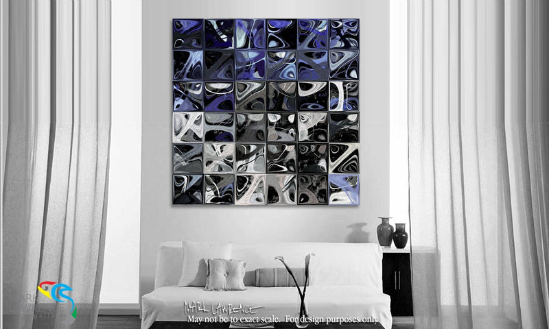 Interior Design Inspiration- Jesus Christ, The First and Last. Isaiah 48:12. Limited Edition Christian Modern Art. Ultra-hand embellished and textured. Signed & numbered brightly colored Christian abstract art. Find Art That Speaks To You! Listen to Me, O Jacob, and Israel, My called: I am He, I am the First, I am also the Last. 
