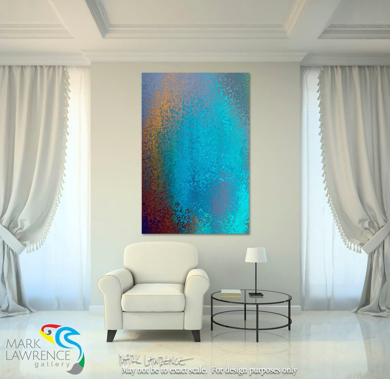 Interior Design Inspiration- Job 22:21. Be At Peace. Limited Edition Christian Modern Art. Ultra-hand embellished and textured with rich brush strokes by the artist. Signed and numbered brightly colored Christian abstract art. Discover artwork inspired by Bible verses that bring peace, guidance, and hope. Spread your faith through art!