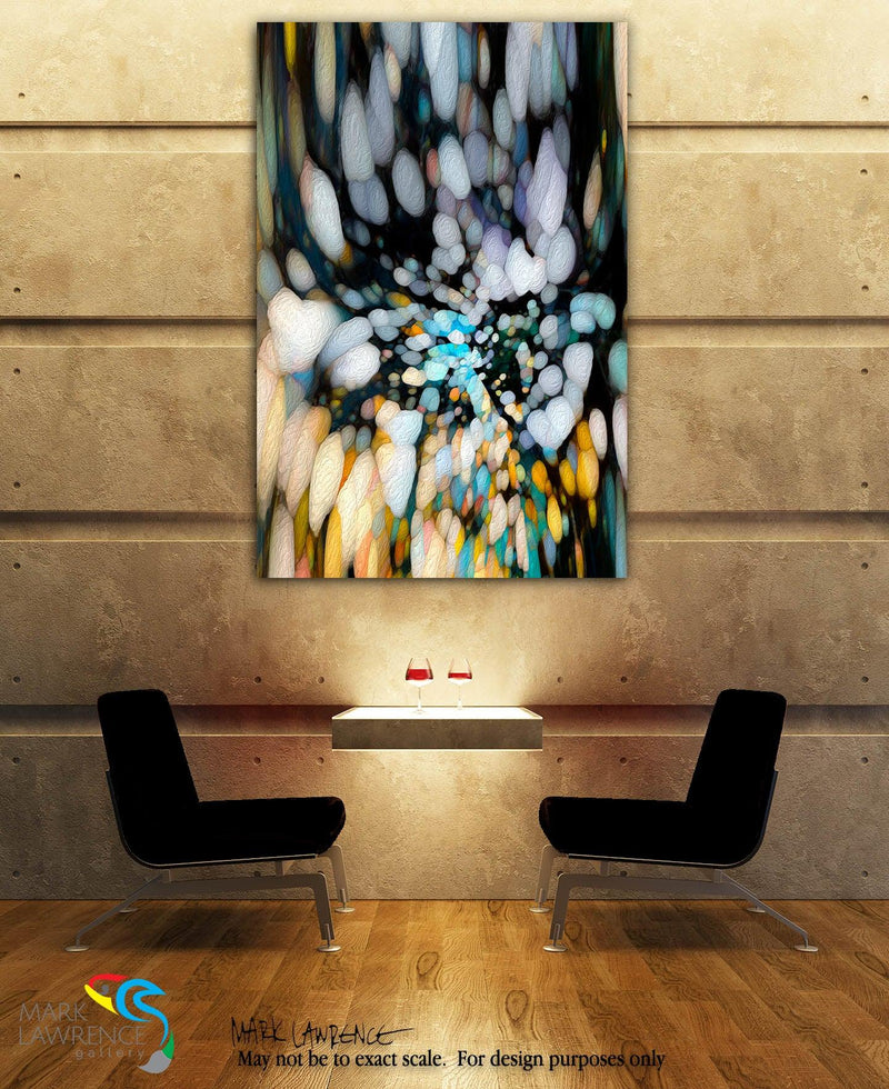 Interior Design Inspiration- John 12:46. Escape from Darkness. Limited Edition Christian Modern Art. Ultra-hand embellished and textured with rich brush strokes by the artist. Signed and numbered brightly colored Christian abstract art. Find Art That Speaks To You! I have come into the world as light, so that whoever believes in me may not remain in darkness. John 12:46