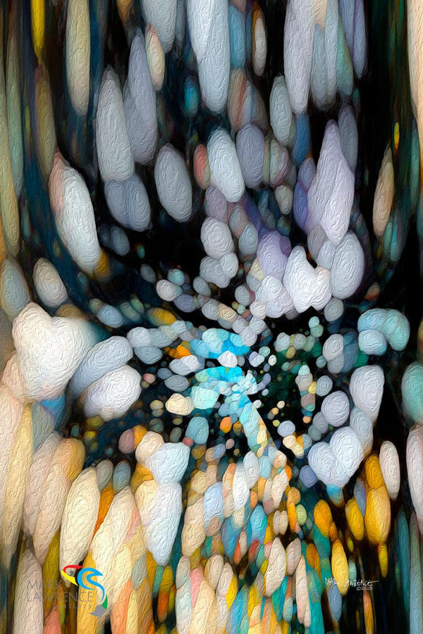 John 12:46. Escape from Darkness. Limited Edition Christian Modern Art. Ultra-hand embellished and textured with rich brush strokes by the artist. Signed and numbered brightly colored Christian abstract art. Find Art That Speaks To You! I have come into the world as light, so that whoever believes in me may not remain in darkness. John 12:46