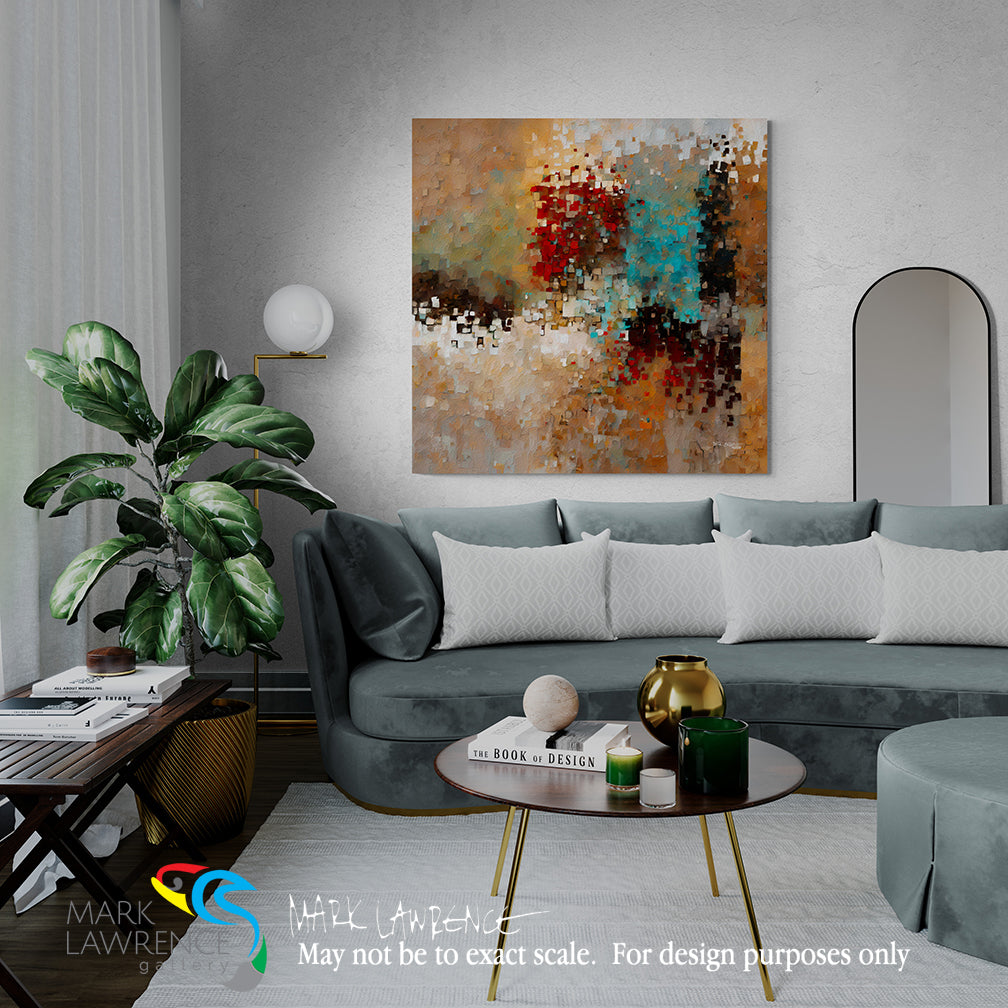 Interior Design Inspiration- John 6:68. The Way to Forever. Limited Edition Christian Modern Art. Hand embellished & textured giclee paintings with bold brush strokes by the artist. Signed & numbered. Museum quality on canvas wall art prints. Let us hold fast to the truth that Jesus Christ is the only way to eternal life.