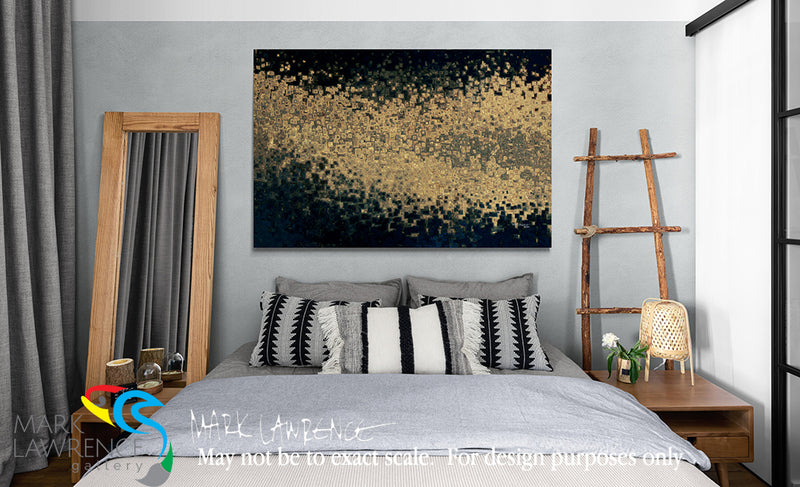 Interior Design Inspiration- Psalm 121:2. Heaven's Sentinel. Limited Edition Christian Modern Art. Hand embellished & textured giclee paintings with bold brush strokes by the artist. Signed & numbered. Museum quality on canvas wall art prints. My help comes from the Lord, Who made heaven and earth. Psalm 121:2