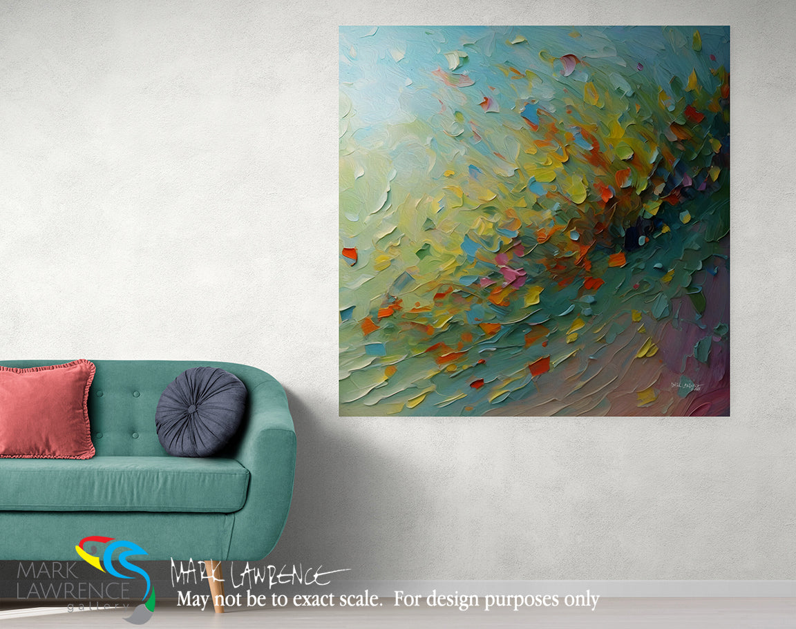 Interior Design Inspiration- Psalm 147:18. Stirred by His Word. Limited Edition Christian Modern Art. God’s power can break through the hardest seasons of your life. When He speaks, the cold grip of despair melts away. 