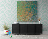 Interior Design Inspiration- Discover Psalm 37:23. Limited Edition Christian Modern Art. Enjoy the artist's skillfully textured brush strokes. Revel in this brightly colored, hand-embellished Christian abstract art. Find Art That Inspires You! The steps of a man are established by the Lord, when he delights in his way.  Psalm 37:23