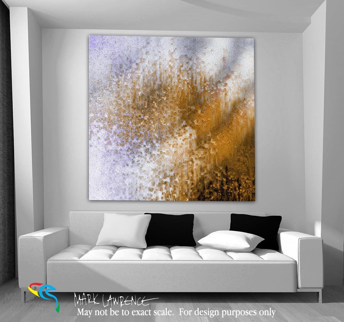 Christian Art Psalm 55:22. Cast Your Burden | Abstract Canvas Art ...