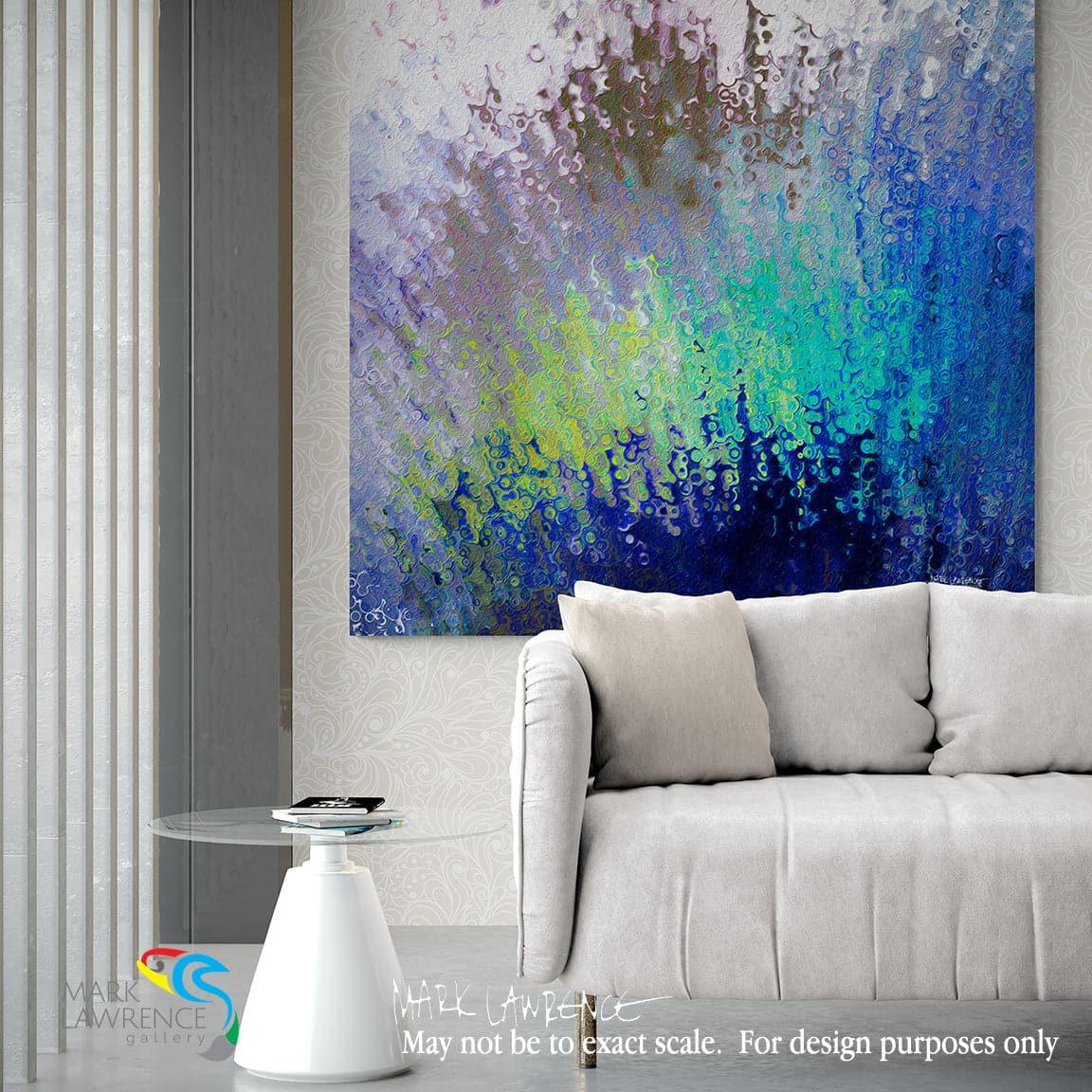 Interior Design Inspiration- Psalm 62:5. Waiting For Jesus. Limited Edition Christian Modern Art. Ultra-hand embellished and textured with rich brush strokes by the artist. Signed & numbered brightly colored Christian abstract art. Find Art That Speaks To You! For God alone, O my soul, wait in silence, for my hope is from him. Psalm 62:5