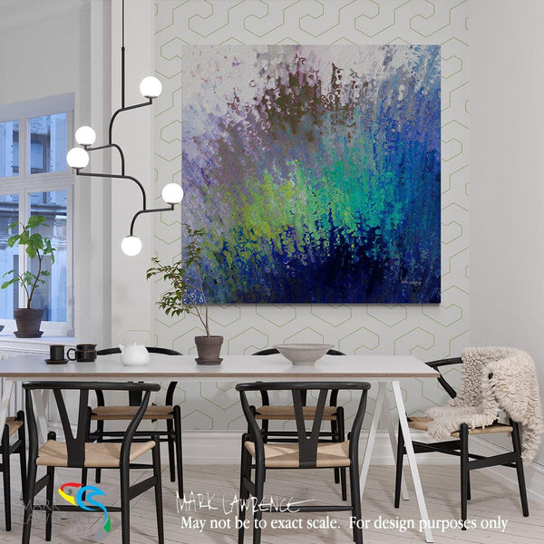 Interior Design Inspiration- Psalm 62:5. Waiting For Jesus. Limited Edition Christian Modern Art. Ultra-hand embellished and textured with rich brush strokes by the artist. Signed & numbered brightly colored Christian abstract art. Find Art That Speaks To You! For God alone, O my soul, wait in silence, for my hope is from him. Psalm 62:5