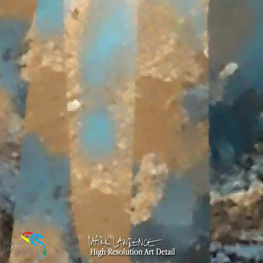 Psalm 16:7. Quiet Counsel- Christian Modern Art