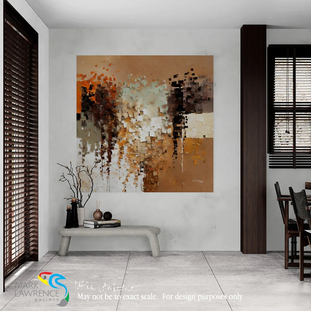 Christian Art Romans 5:1. Faith Triumphs in Trouble | Abstract Canvas ...