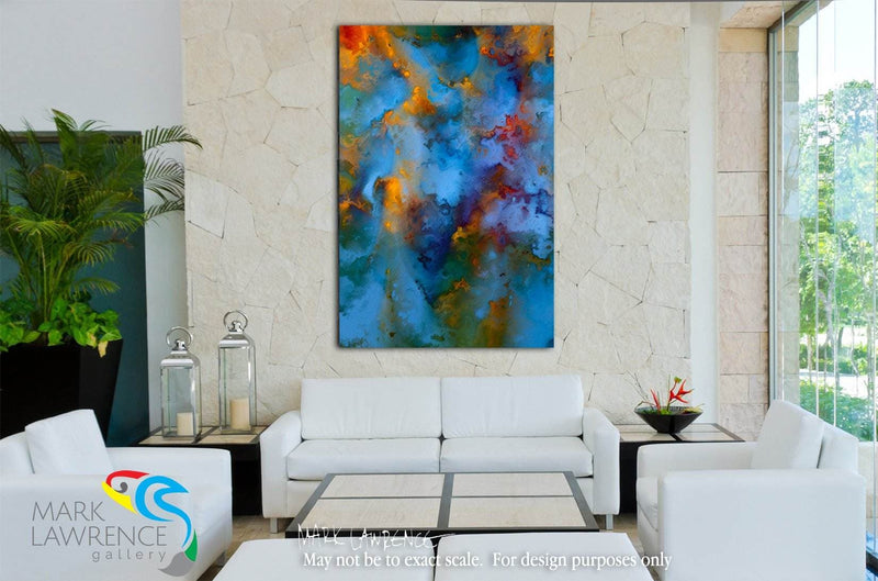 He Cares For You. 1 Peter 5:7. Christian themed limited edition art. Ultra-hand embellished and textured with rich brush strokes by the artist. Signed and numbered modern abstracts. Share your faith with inspired art! Casting all your care upon Him, for He cares for you.