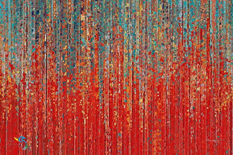 3 John 1:4. Walk In Truth. Limited Edition Christian Modern Art. Ultra-hand embellished and textured with rich brush strokes by the artist. Signed & numbered brightly colored textured Christian abstract art. Find Art That Speaks To You! I have no greater joy than to hear that my children walk in truth. 3 John 1:4