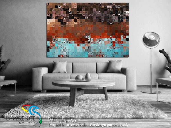 Interior Design Inspiration. Exodus 33:14. Walk Peacefully With God. Limited Edition Christian Modern Art. Ultra-hand embellished and textured with rich brush strokes by the artist. Signed & numbered brightly colored Christian abstract art. And He said, My Presence will go with you, and I will give you rest.