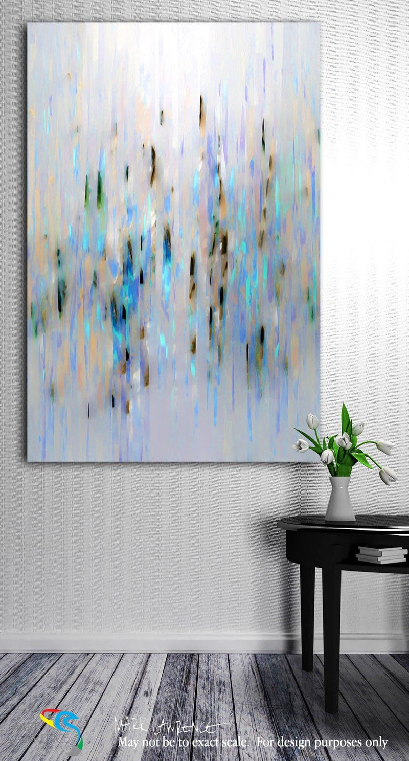 Interior Design Inspiration. John 4:35. Ready To Harvest. Limited Edition Christian Modern Art. Ultra-hand embellished and textured. Signed and numbered  Christian abstract art. Say not ye, There are yet four months, and then cometh harvest? behold, I say unto you, Lift up your eyes, and look on the fields; for they are white already to harvest.