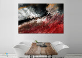Interior Design Inspiration. Matthew 28:20. Jesus Always With Us. Limited Edition Christian Modern Art. Ultra-hand embellished and textured with rich brush strokes by the artist. Signed & numbered Christian abstract art. Teaching them to observe all things that I have commanded you; and lo, I am with you always, even to the end of the age.