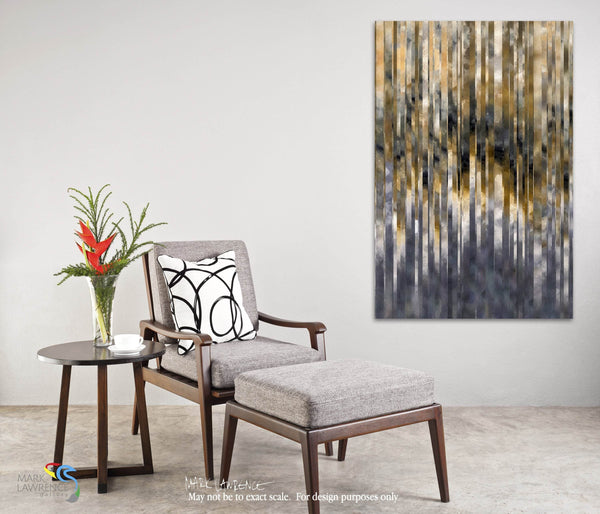Psalm 143:8. You Do I Trust. Christian themed limited edition art. Hand embellished with brush strokes by the artist. Signed and numbered inspirational abstract art. Cause me to hear Your lovingkindness in the morning, For in You do I trust; Cause me to know the way in which I should walk, For I lift up my soul to You.