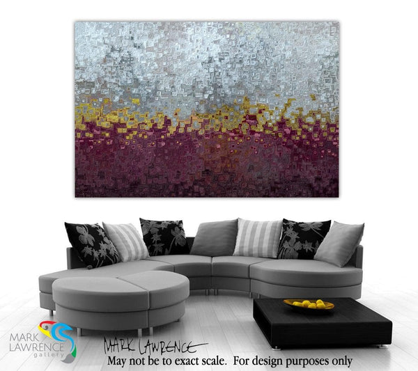 Interior Design Inspiration. Revelation 1:18. Your Living God. Limited Edition Christian Modern Art. Hand embellished and textured with rich brush strokes by the artist. Signed & numbered brightly colored Christian abstract art. I am He who lives, and was dead, and behold, I am alive forevermore. Amen. And I have the keys of Hades and of Death